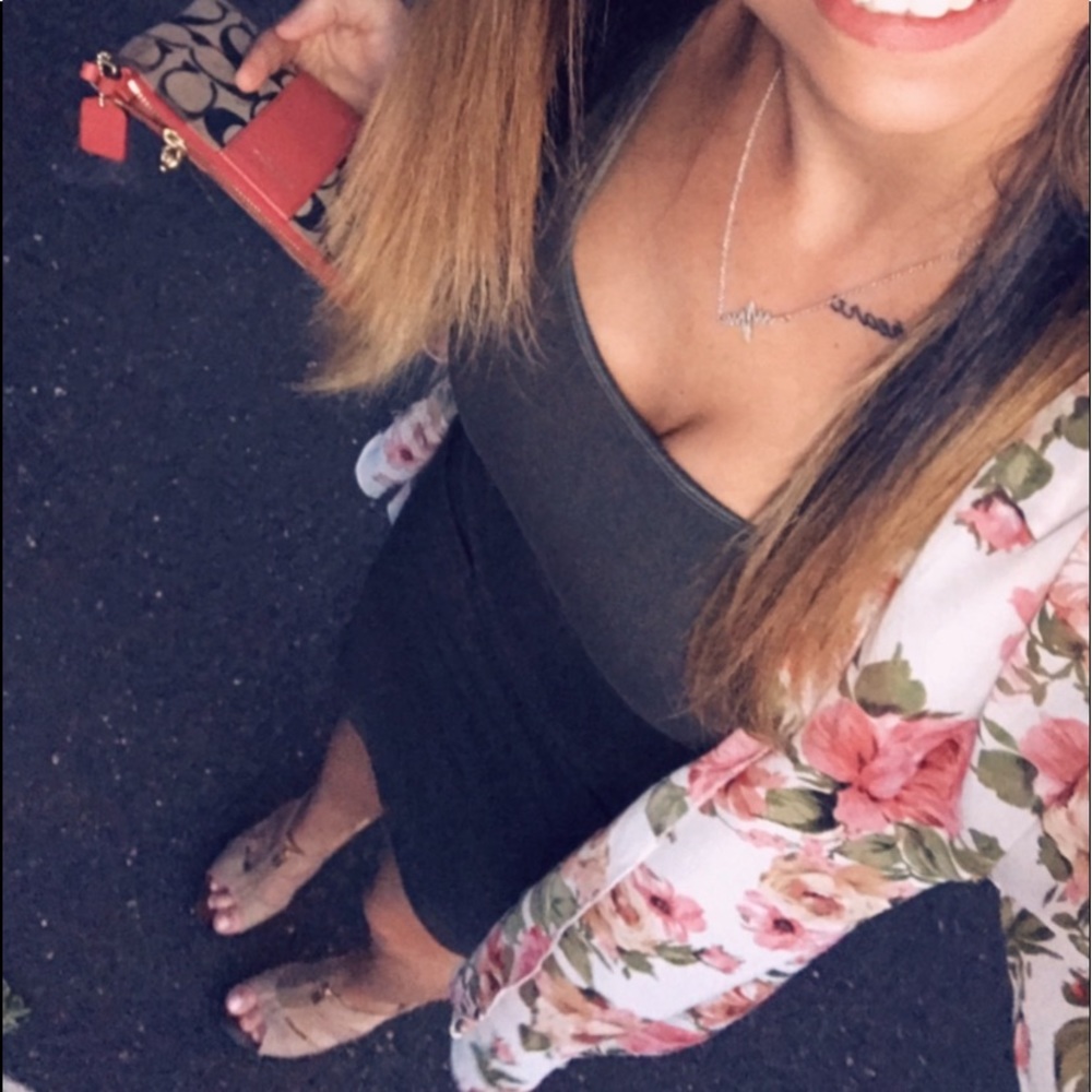 Floral kimono